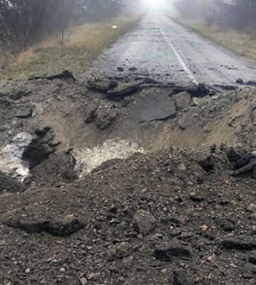 Поліція показала наслідки обстрілів Запорізької області