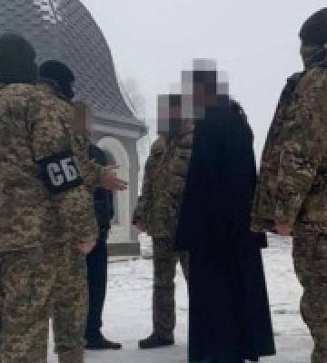 На території скита УПЦ (МП) у Чорнобильській зоні виявлено 16 підозрілих осіб, - СБУ
