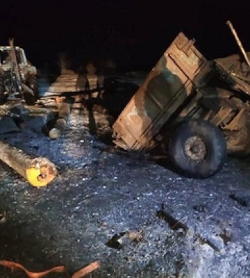 На Рівненщині на міні підірвався причіп трактора, який був у забороненій зоні 