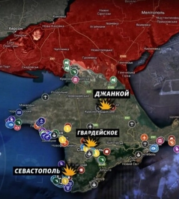 Координати для ЗСУ: створено базу військових об&#039;єктів РФ у Криму (фото, відео)