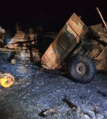 На Рівненщині на міні підірвався причіп трактора, який був у забороненій зоні 