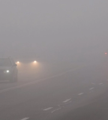 На Волині водіїв і пішоходів попереджають про сильний туман