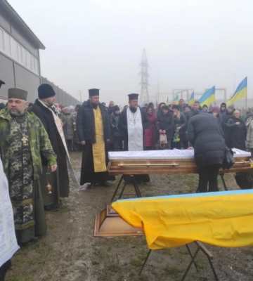 На Волині поховали Героя Дмитра Щурика