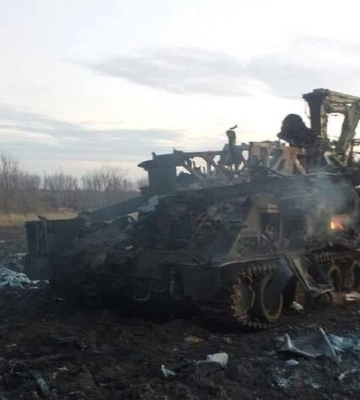 Українські військові поцілили у ворожий «Бук» із відстані 60 км