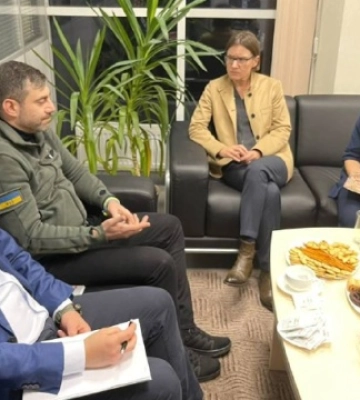 Лубінець зустрівся з новим президентом МКЧХ: наголосив на важливості візиту до Оленівки
