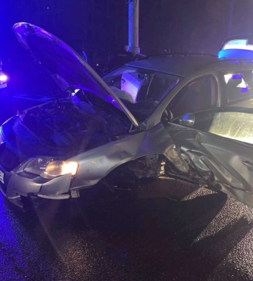 У Дніпрі п&amp;#039;яний водій Volkswagen не впорався з керуванням та влаштував ДТП