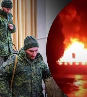 Пожар на базе оккупантов в Крыму: партизаны взяли на себя ответственность