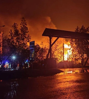 Перші хвилини після «прильоту» в Мелітополі з’явилися на відео