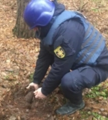На Дубенщині знищили боєприпаси часів Другої світової війни