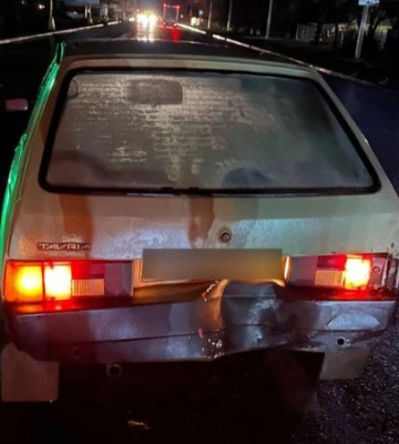 Закарпатські патрульні притягнули до відповідальності нетверезого водія, який вчинив ДТП
