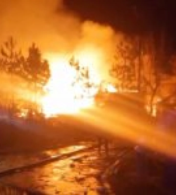 Паніка рашистів в Мелітополі: окупанти показали, що залишилося від їхньої бази після “недопалка”. Відео
