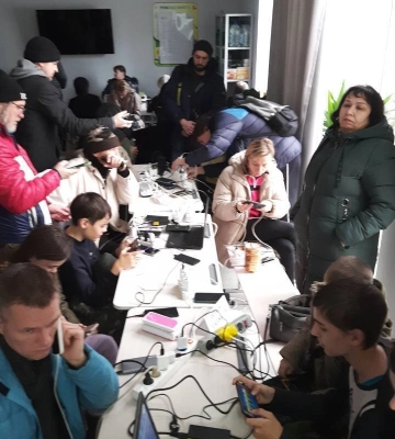 На Одещині пункти незламності відвідали 15 тис. людей
