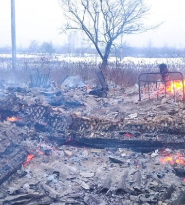 Тіла двох людей виявили на місці згорілого будинку на Рівненщині