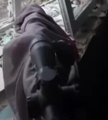 Боевая работа украинского снайпера в Бахмуте. ВИДЕО