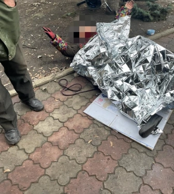 Вісім поранених — рашисти з РСЗВ «Ураган» обстріляли місто на Донеччині