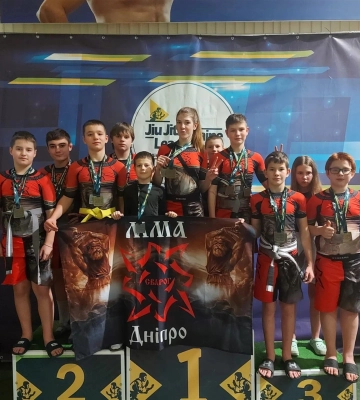 Спортсмени з Дніпра — переможці та призери Чемпіонату України з бразильського джиу-джитсу
