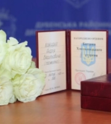 Рідним загиблого бійця з Дубна вручили посмертну нагороду