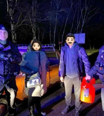 Мешканці Запорізької області &quot;застягли&quot; на трасі під час комендантської години