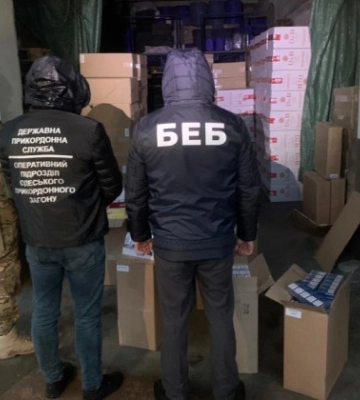 В Одесі вилучили контрабандні сигарети на 11 млн гривень