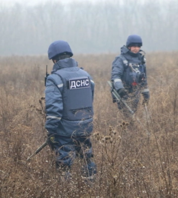 В Константиновке во время разминирования погибли трое спасателей