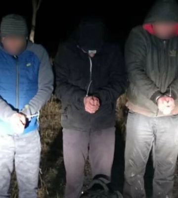 На Одещині біля кордону затримали чотирьох ухилянтів