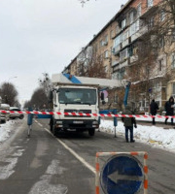 В Бучі перекрили вулицю