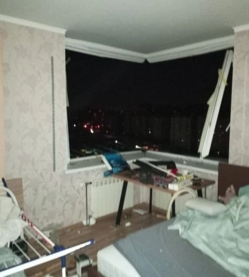 У Києві внаслідок недотримання правил експлуатації газових балонів стався вибух в багатоповерхівці, постраждав чоловік 