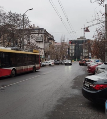 В Одессе остановился электротранспорт