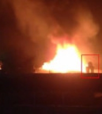 У поліції спростували пожежу в київському «Пункті незламності»