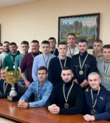 Гравців «Шахтар-Нововолинськ» урочисто нагородили медалями чемпіонів Волині