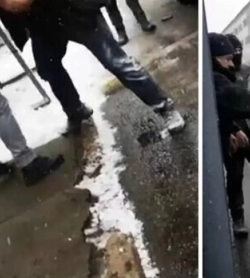 Стычка в Броварах: рейдеры напали на журналиста и выламывают двери местного завода – СМИ