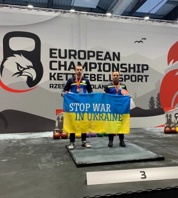 Рятувальник став бронзовим призером чемпіонату Європи з гирьового спорту