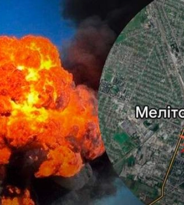 В Мелитополе новый &quot;хлопок&quot;: местные сообщают о труппе
