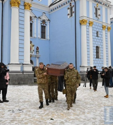 В Киеве простились с добровольцем &quot;Госпитальеров&quot; Нико. ВИДЕО+ФОТОрепортаж