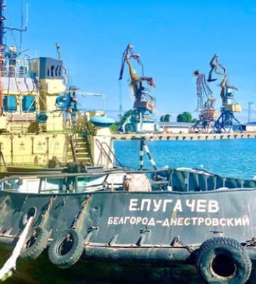 В Белгород-Днестровском порту декоммунизровали буксир