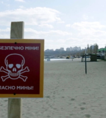 На береговій лінії Нікополя спрацювали міни загородження – Євтушенко