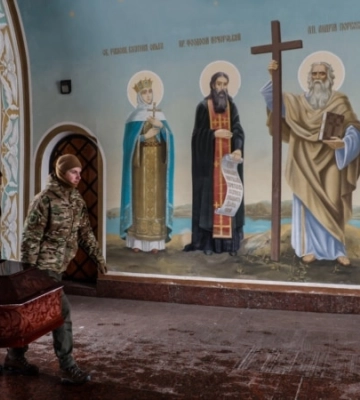 В Киеве попрощались со шведским добровольцем &quot;Госпитальеров&quot; Нико