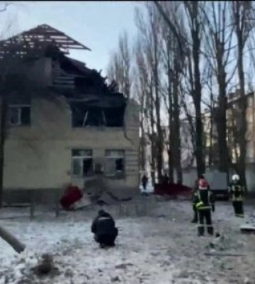 Атака дронов на Киев: повреждены два админздания в Шевченковском районе