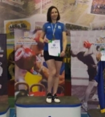 Сарненчанка виборола перше місце на Чемпіонаті України з гирьового спорту
