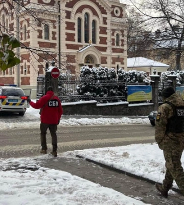 СБУ завітала з перевіркою до кафедрального собору УПЦ МП у Львові (ФОТО)