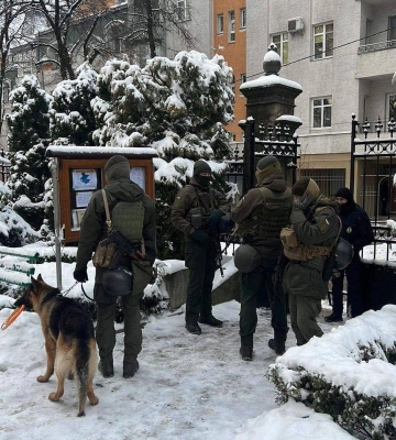 СБУ прийшла з обшуками до церкви московського патріархату у Львові