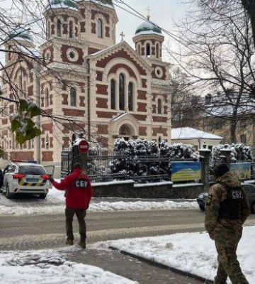 СБУ проводить обшуки у соборі УПЦ МП Львова