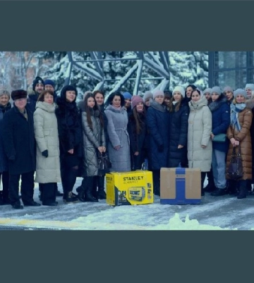 У Полтаві передали генератори та БПЛА захисникам України