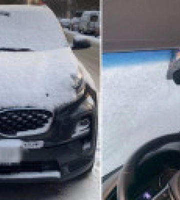В Киеве обломок сбитого дрона-камикадзе повредил автомобиль