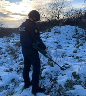 На Дубенщині знищили мінометну міну часів Другої світової війни