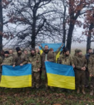 Україна звільнила з російського полону ще 64 воїнів ЗСУ