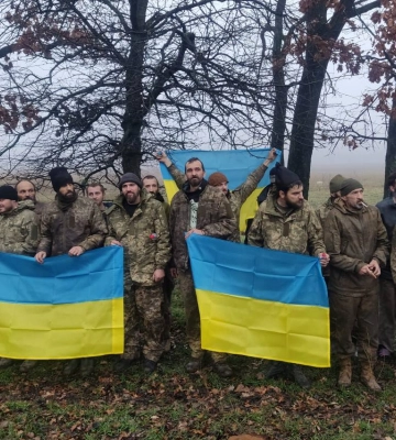 Проведено черговий обмін полоненими між Україною та росією