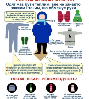 На Волині чоловік відморозив ноги. Рятувальники розповіли, як вберегтися від морозів
