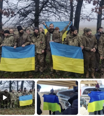 Проведен очередной обмен пленными между Украиной и россией