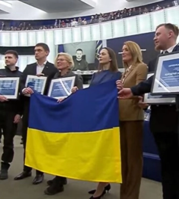 Хороброму народу України вручили премію імені Сахарова